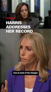 In an exclusive interview, CNN's Dana Bash presses Democratic presidential  nominee Kamala Harris