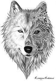 Un compagnon responsable de ses nuits. 40 Inspirational Creative Tattoo Ideas For Men And Women Stylendesigns Tatuagens Vintage Desenho De Lobo Cara De Lobo