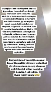 Untuk kad debit bank lain, mungkin anda boleh pergi laman web mereka. Cara Batalkan Auto Debit Maybank Layanan Yang Populer Dengan Nama M2u Ini Dapat Diakses Nasabah