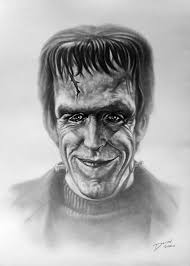 Herman. The Munsters. Painted by me