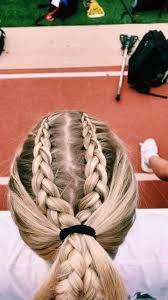 Pinterest Mybeautifulsunshinee In 2020 Hair Styles Game Day Hair Cheer Hair