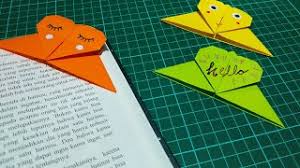 Hal seperti itu membuat kita tidak bisa tidur diwaktu malam hari. Cara Membuat Pembatas Buku Lucu Dari Origami Info Cute766