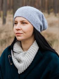 Light Lavender Alpaca Beanie