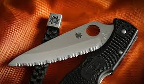 Sc10sbk Spyderco Endura Serrated Couteaux Pliants Couteau Inoxydable