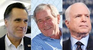 Mitt guns for Bush, McCain money