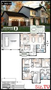Bauernhaus Plan 4 Schlafzimmer 2 Auto Garage Haus Garten Schlafzimmer Auto Baue Haus Blaupausen Garagenhaus Haus Plane