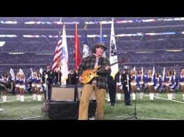 Ted Playing National Anthem At The Dallas Cowboys Game Dallas Cowboys Game Cowboy Games National Anthem