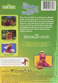 Sesame street the alphabet jungle game 2001 dvd movie new! Amazon Com Sesame Street The Alphabet Jungle Game Kevin Clash Martin P Robinson Fran Brill Mary Perillo Mo Willems Teri Weiss Nancy Kanter Movies Tv
