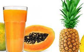 Batido A Base De Pina Y Papaya Para Adelgazar I24web Papaya Para Adelgazar Pina Para Adelgazar Papaya Y Pina