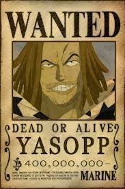 Yasopp Bounty Manga Anime One Piece One Piece Manga One Piece Anime 9:13 lol he really said 8 million berry bounty thats nothing compared with luffy his first bounty as a 16 year old kid. yasopp bounty manga anime one piece