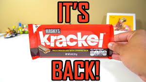 Built on a foundation of lies, the nestlé crunch bar has peddled inappropriate onomatopoeia across the globe for 76 years and counting. Hershey S Krackel Bars Are Back Youtube