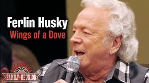 I just learned that Ferlin Husky, The Wings of the Dove song, was a disc  jockey in Bakersfield.
