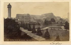 The crystal palace was originally created by joseph paxton to house the exhibition of the industry of all nations that was to be staged in hyde park, london in 1851. Uk London Crystal Palace And Grounds From South Von Photographie Originale Original Photograph 1875 Fotografie Photovintagefrance