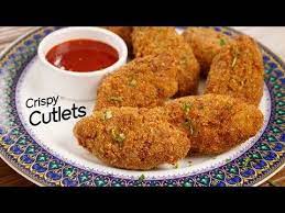 Vegetable Cutlet Crispy Street Style Evening Snack Recipe Cookingshooking Cookingshooking Vegetable Cutlets Veg Dishes Recipes