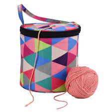 I've known knitters that finished a piece and never used it because they hated weaving in the ends so. Buy Knitting Yarn Storage Bag Case Yarn Drum Women S Crochet Hook Thread Pouch Knitting Crochet Tote Bag At Affordable Prices Free Shipping Real Reviews With Photos Joom