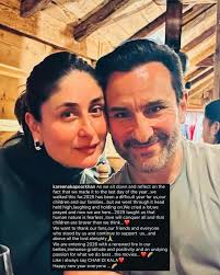 A year of memories, lessons, and love. Kareena Kapoor and Saif Ali Khan  wrap up 2025