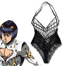 Cin refuses to be defined by traditional ideas of cosplay and is creating her own space in the growing community. Jojo 5 Anime Jojo S Bizarre Adventure Golden Wind Bruno Bucciarati Cosplay Costume Lingerie Sexy Lace Inner Jumpsuits Plus Size Aliexpress