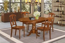 3.3 out of 5 stars. East West Furniture Pona5 Sbr W 5 Piece Dining Room Set Oval Dining Table With Leaf And 4 Chairs Walmart Com Walmart Com