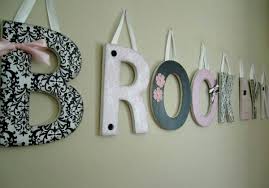 Classy Wooden Letter Design Wood Decorating Idea Parsito 48 For Baby