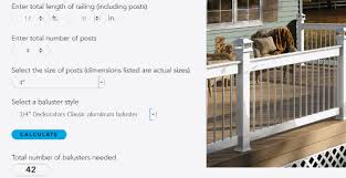 Maybe you would like to learn more about one of these? 5 Online Baluster Spacing Calculator Free Websites