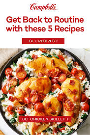 If you're looking for a simple recipe to simplify your weeknight. Easy 30 Minutes Or Less Recipes In 2020 Chicken Dinner Recipes Campbells Soup Recipes Recipes