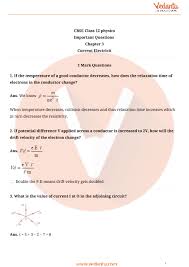 Maklumat matapelajaran fizik untuk dikongsi bersama. Important Questions For Cbse Class 12 Physics Chapter 3 Current Electricity