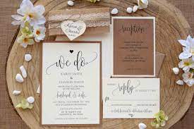Lace Wedding Invitations Kit Burlap And Lace Marriage Invitations Wedding Invitation Tags Country Wedding Invitations Marriage Invitations