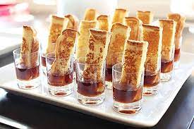 Shot glass hors devours ideas / shot glass shrimp | beautiful dishes, glass shrimp, food.parisian cocktail party hors d'oeuvres. Shot Glass Appetizers Recipes Eatwell101