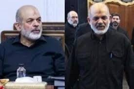احمد وحیدی برای نخستین بار پس از آتش‌بس در انظار عمومی ظاهر شد