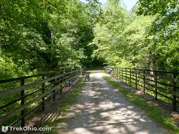 Click park name in info window to open the parks website. West Virginia North Bend Rail Trail Trekohio