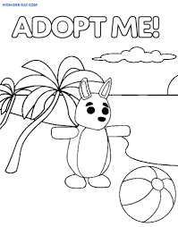 Below, our list of websites that advertise free adopt me promo codes do not work. Adopt Me Coloring Pages Wonder Day Com