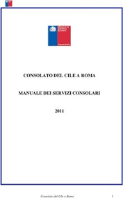 Conto corrente per le donazioni alla protezione civile. Consolato Del Cile A Roma Manuale Dei Servizi Consolari 2011 Consolato Del Cile A Roma