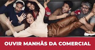 É nas manhãs da comercial que começa o dia, com pedro ribeiro, vasco palmeirim, nuno markl, vera fernandes e elsa teixeira. Ouvir Manhas Da Comercial