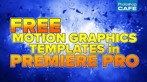 Amazing premiere pro templates with professional graphics, creative edits, neat project organization, and detailed, easy to use tutorials for quick results. Photoshopcafe Free Motion Graphics Templates For Your Videos In Premiere Pro Premiere Bro