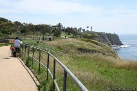 It is between point loma lighthouse to the south and point conception lighthouse to the north. Seascape Trail Palos Verdes Peninsula Los Angeles Hikespeak Com