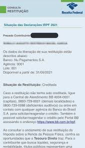 Para acessar a consulta da restituição do imposto de renda 2020, o contribuinte deverá clicar neste link da receita federal. Nubank Atrasa Acesso De Usuario A Restituicao Do Imposto De Renda Alagoas Noticias Jornal Extra De Alagoas