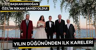Mesut özil'in cumhurbaşkanı erdoğan'dan nikah şahidi olmasını istemesine alman siyasiler tepki i̇ngiliz the sun gazetesi'nde yer alan habere göre mesut özil, cumhurbaşkanı erdoğan'dan nikah. Cumhurbaskani Erdogan Mesut Ozil In Nikah Sahitligini Yapti Galeri Magazin