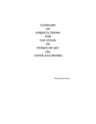 See more of borderline bilder & co on facebook. Pdf Glossary Of Foreign Terms For The Study Of Works Of Art On Paper And Books Philip W Jacobs Academia Edu