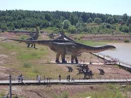 Sculpture Of Amphicoelias Hypotethical Biggest Dinosaur In Krasiejow Poland Interestingasfuck Dinosaur Park Prehistoric Animals Jurassic Park World
