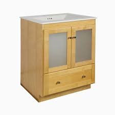 I have a 3 panel door with glass in the top panel (frosted) for my bathroom door and a full frosted glass door in between my laundry and bathroom. 24 Wardley Single Bathroom Vanity Base Cabinet Only With Frosted Glass Doors Honey