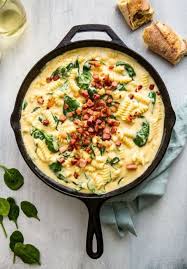 Creamy Stovetop Macaroni And Cheese With Pancetta And Spinach Rezept Rezepte Kochrezepte Einfache Gerichte