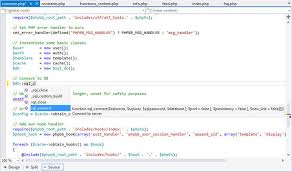 A function will not execute immediately when a. Php Tools For Visual Studio Fonctionnalites De