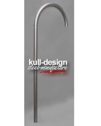 Edelstahl Rohrstele O 30 Mm Fur Gartenbrunnen Oben 180 Grad Halbkreisformig Gebogen Somit Ist Der Wasseraustrit Gartenbrunnen Wasserzapfsaule Wasser Im Garten