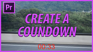 Как создавать эффекты в premiere pro? How To Create A Countdown In Adobe Premiere Pro Cc 2018 Adobemasters