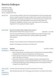 Here at uw, approximately 2/3 of our students complete one prior to graduation. Internship Resume Example Samples For Engineering Students Years Exp Hudsonradc