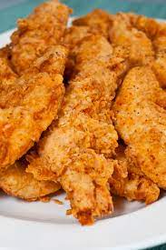 The double coating will give you a crispy, thick crust. Buttermilk Fried Chicken Tenders Recipe Buttermilk Fried Chicken Tenders Recipes Fried Chicken Tenders