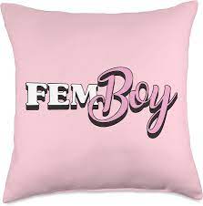 Amazon.com: Femboy Gay Pride Crossdressing Clothing Femboy Crossdressing  Throw Pillow, 18x18, Multicolor : Home & Kitchen