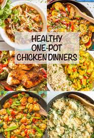 Make sure you keep these healthy chicken thigh recipes handy—they can save the day when you don't have much time to make dinner. Healthy One Pot Chicken Dinners Archives Family Food On The Table