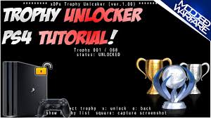Then you'll get a 90% unlocked ps4. Ps4 Trophy Unlocker Tutorial The Gamepad Gamer