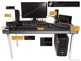 Gamers Paradise Gaming Desk A New Way To Play By David Wrobel Via Kickstarter Gamer Paradise Desk Is The First Desk Design Gaming Desk Geeky Decor Desk